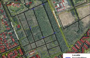 Gedeeltelijke afsluiting achtertuin Oude Tempel