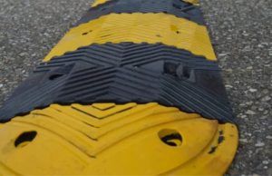 Proef met drempels op de Dalweg Soest