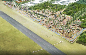 Nieuwbouw vliegbasis