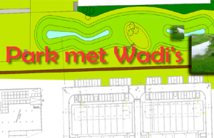 Nieuw park met Wadi’s