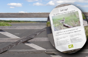 Bezoekers niet welkom in de zomer