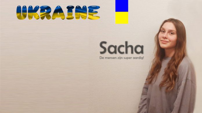 Even voorstellen, dit is Sacha uit Oekraïne