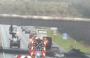 Vertraging door IJspegels op A28 Vertraging door IJspegels op A28