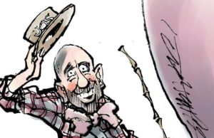 Halve eeuw jaar cartoons in De Basis Soesterberg Jos Collignon blikt terug op 50 jaar Cartoons