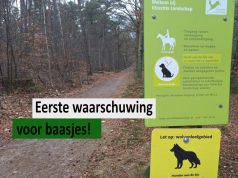 Eerste waarschuwingen voor baasjes die honden niet aanlijnen Eerste waarschuwingen voor baasjes die honden niet aanlijnen