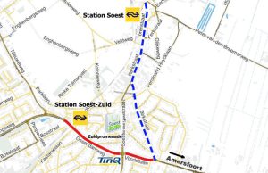 Verkeer tussen Soest en Soesterberg weer mogelijk Verkeer tussen Soest en Soesterberg weer mogelijk
