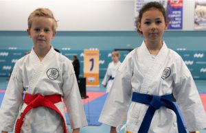 Karateka’s Soesterberg winnen tweemaal goud Ryan Houweling en Elieve van Rooij