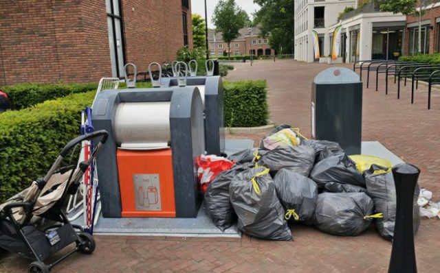 Illegale dump grofvuil Soesterberg