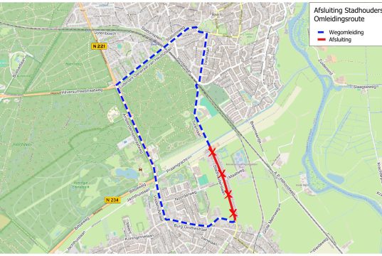 Werkzaamheden Stadhouderslaan Soest
