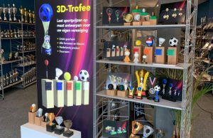 Unieke 3D-trofee uit Soesterberg verovert Nederland Unieke 3D-trofee uit Soesterberg verovert Nederland