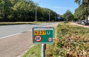 Ongeval op gevaarlijke provinciale weg N237 Snelheid Amersfoortsestraat moet naar 60 km