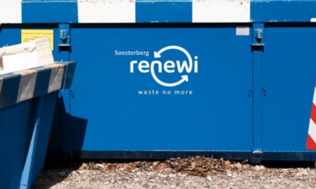 Foto: Renewi - Oefengranaat in vuilcontainer Soesterberg