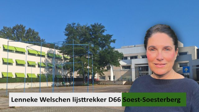 Lenneke Welschen nieuwe lijsttrekker D66 Soest-Soesterberg