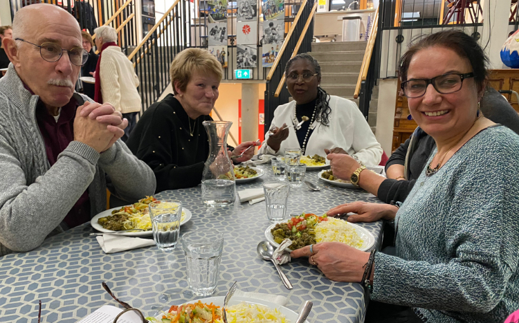 Lekker uiteten bij Stichting Balans