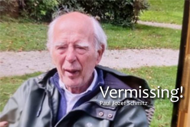Politie zoekt vermiste Paul Jozef Schmitz (79) in Soest