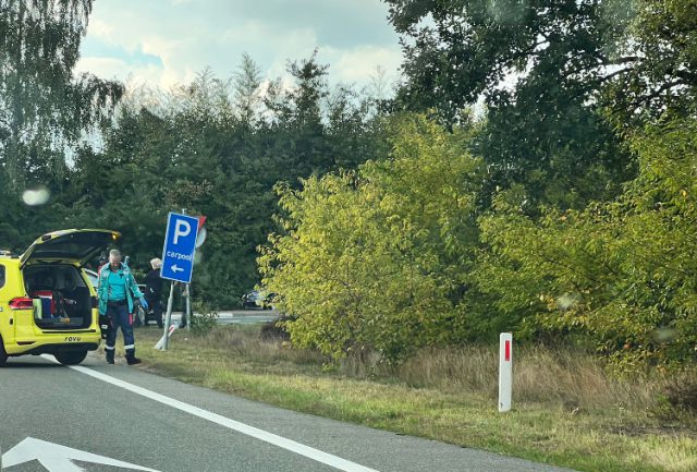Ongeval afrit Soesterberg