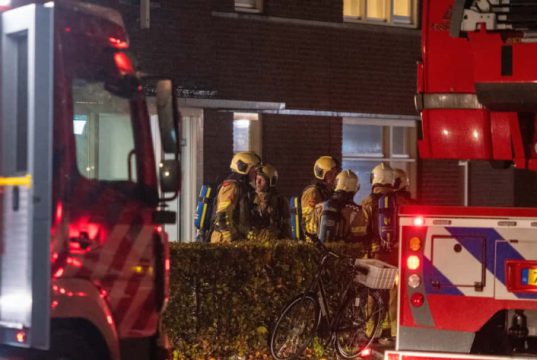 Tweede brand bij Abrona Huis ter Heide Foto: Giovanni van Erven - Tweede brand bij Abrona Huis ter Heide