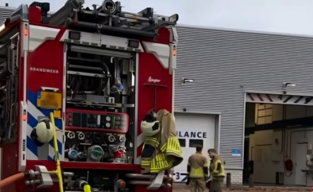 Foto: Instagram - Brand in transformatorhuisje Soesterberg
