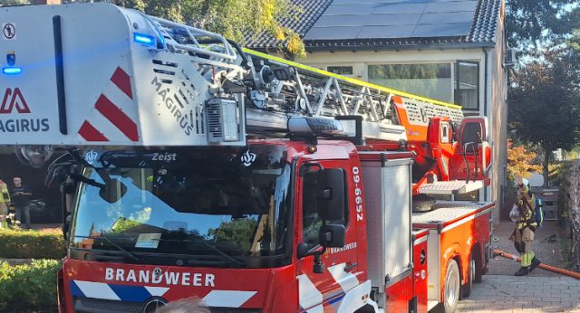 Woningbrand op Winkelmanstraat Soesterberg
