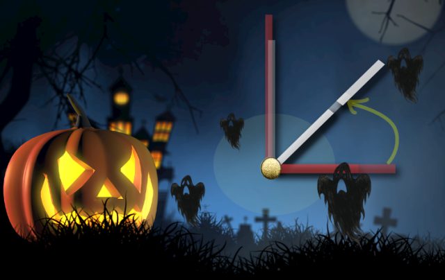 Wintertijd gaat in na griezelfeest Halloween in Soesterberg Wintertijd gaat in na griezelfeest Halloween in Soesterberg