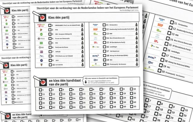 Experiment met nieuw stembiljet