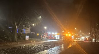 Brand woning aan Oude Tempellaan in Soesterberg