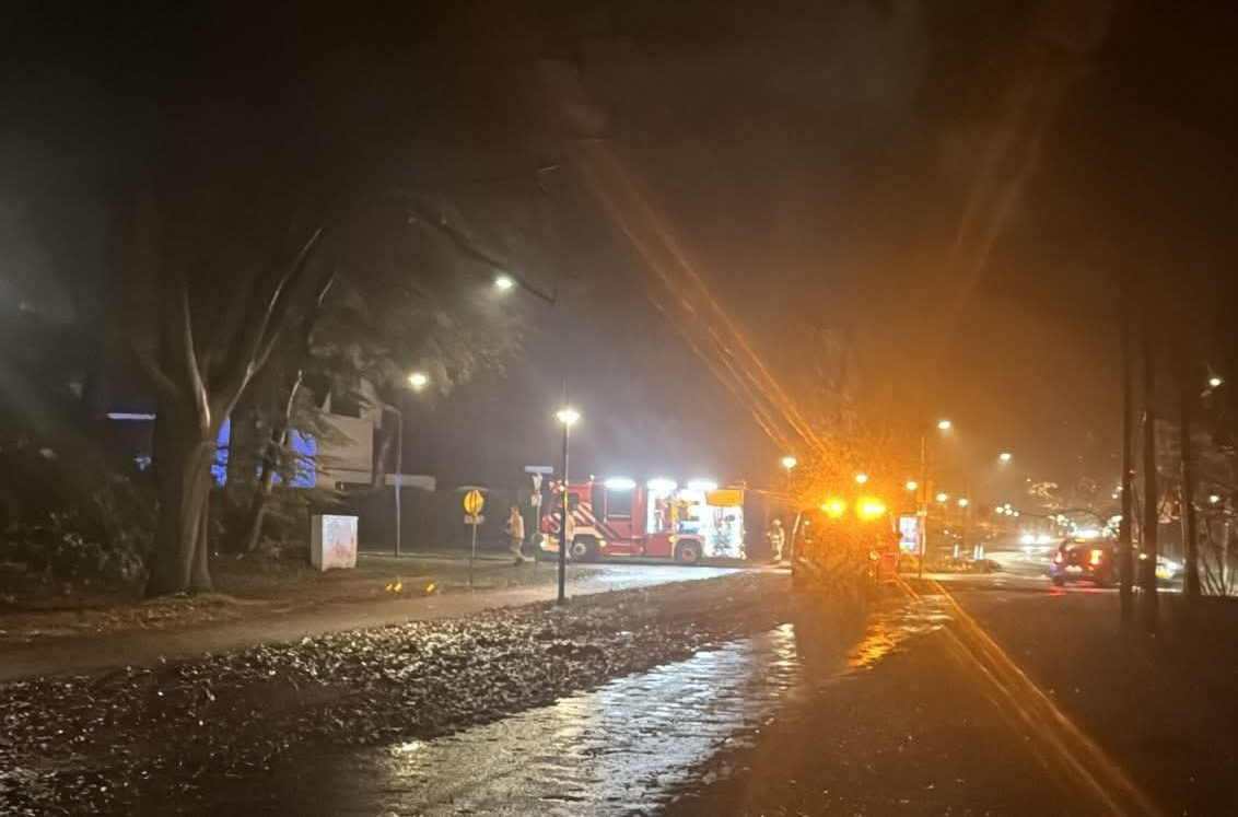 Brand woning aan Oude Tempellaan in Soesterberg