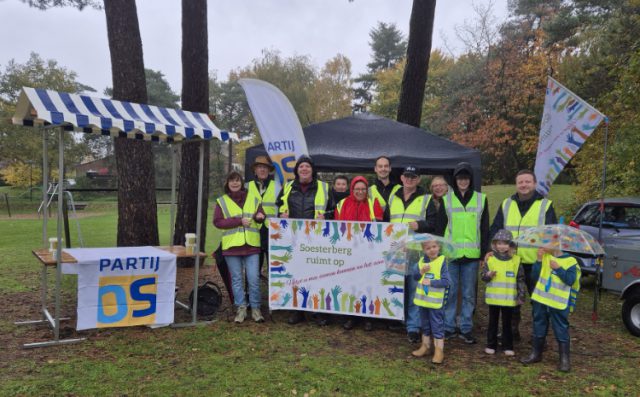 Laatste opruimactie van het jaar in Soesterberg