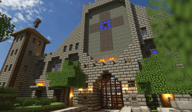 Kerstdorpen bouwen in Minecraft Soesterberg