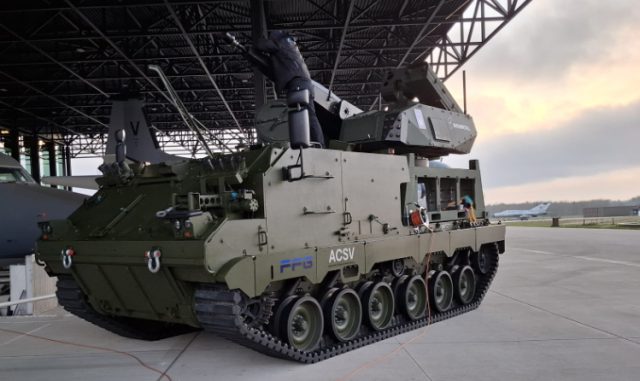 Foto: Johan Pel - Skyranger systeem te bewonderen in Soesterberg