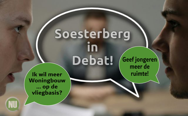 Kom jij ook naar het grote verkiezingsdebat Soesterberg?