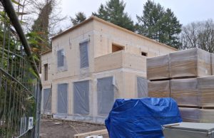 Bouw langs Oude Tempellaan leidt tot opschudding in Soesterberg Foto: Johan Pel - Bouw langs Oude Tempellaan leidt tot opschudding in Soesterberg