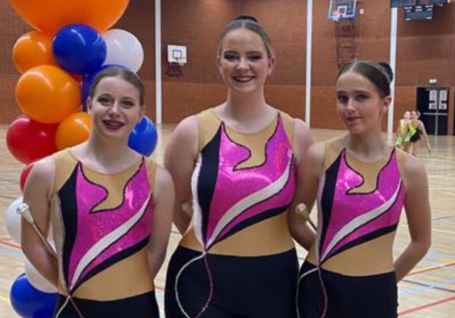 Elize de Kruif, Nadine van Drie en Susan Jansen