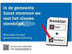 Nieuw stembiljet bij verkiezingen