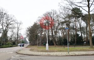 Nieuwe camera op hoek Kampweg en Mercury in Soesterberg Nieuwe camera op hoek Kampweg en Mercury in Soesterberg