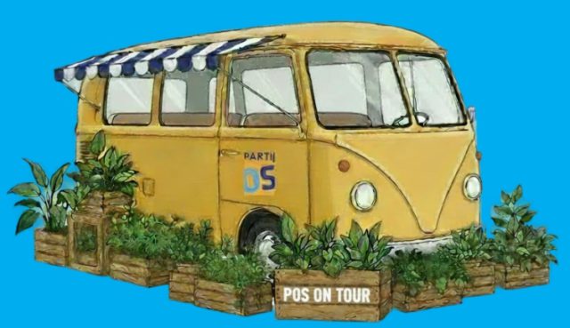 Lokale partij POS trekt de wijken in met camper