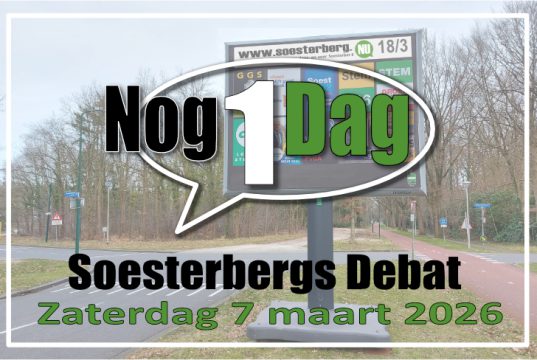 Wie wegblijft kan achteraf moeilijk klagen in Soesterberg Wie wegblijft kan achteraf moeilijk klagen in Soesterberg