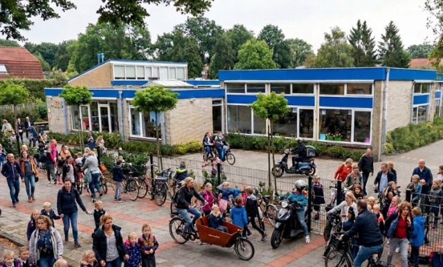 Chaos rond schooltijden neemt toe in Soesterberg Chaos rond schooltijden neemt toe in Soesterberg