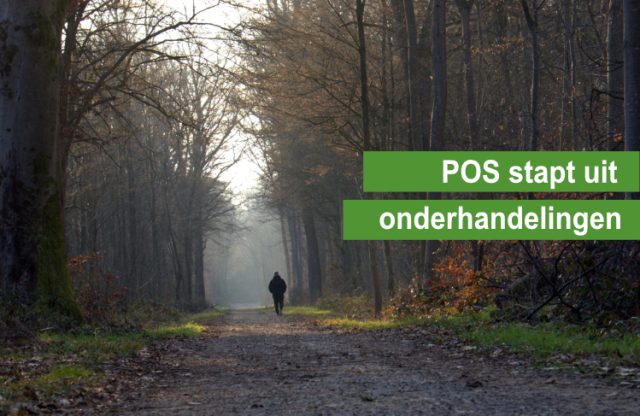 POS Soesterberg trekt zicht terug uit de onderhandelingen