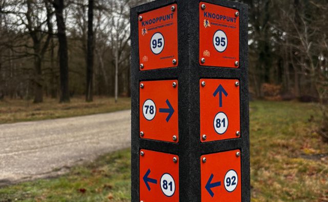 Nieuwe wegwijzers rondom Soesterberg