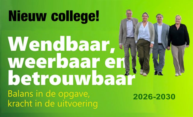 Nieuwe wethouders en coalitieakkoord in Soest Nieuwe wethouders en coalitieakkoord in Soest
