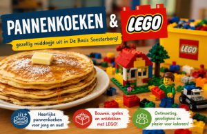 Pannenkoeken en LEGO in De Basis Pannenkoeken en LEGO in De Basis