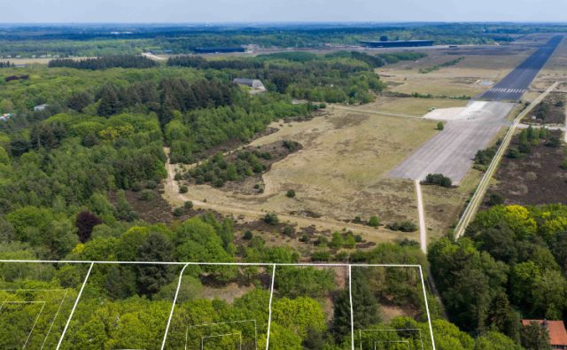 Verkoop van boskavels op De Vliegbasis in Soesterberg Verkoop van boskavels op De Vliegbasis in Soesterberg