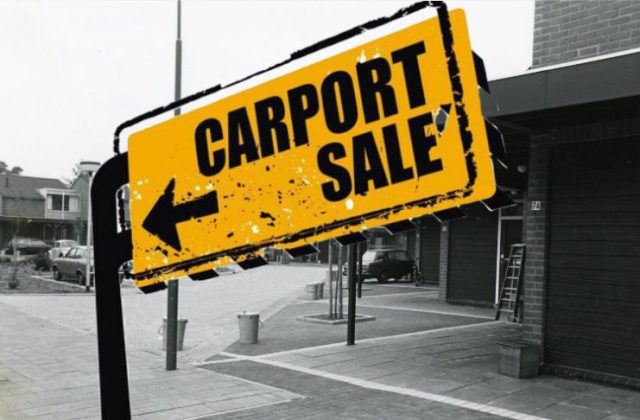 Vierde editie Carportsale, een Amerikaanse traditie in Soesterberg